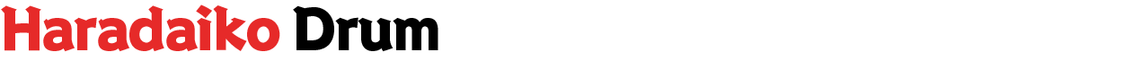 Haradaiko Drum