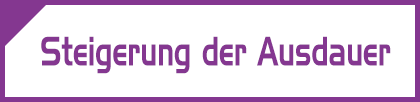 Steigerung der Ausdauer