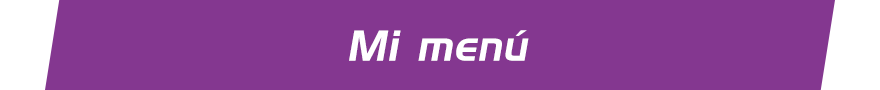 Mi menú