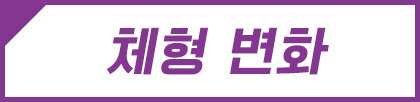 체형 변화