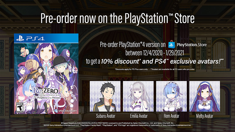 Pre-Order now on the PlayStation™ Store