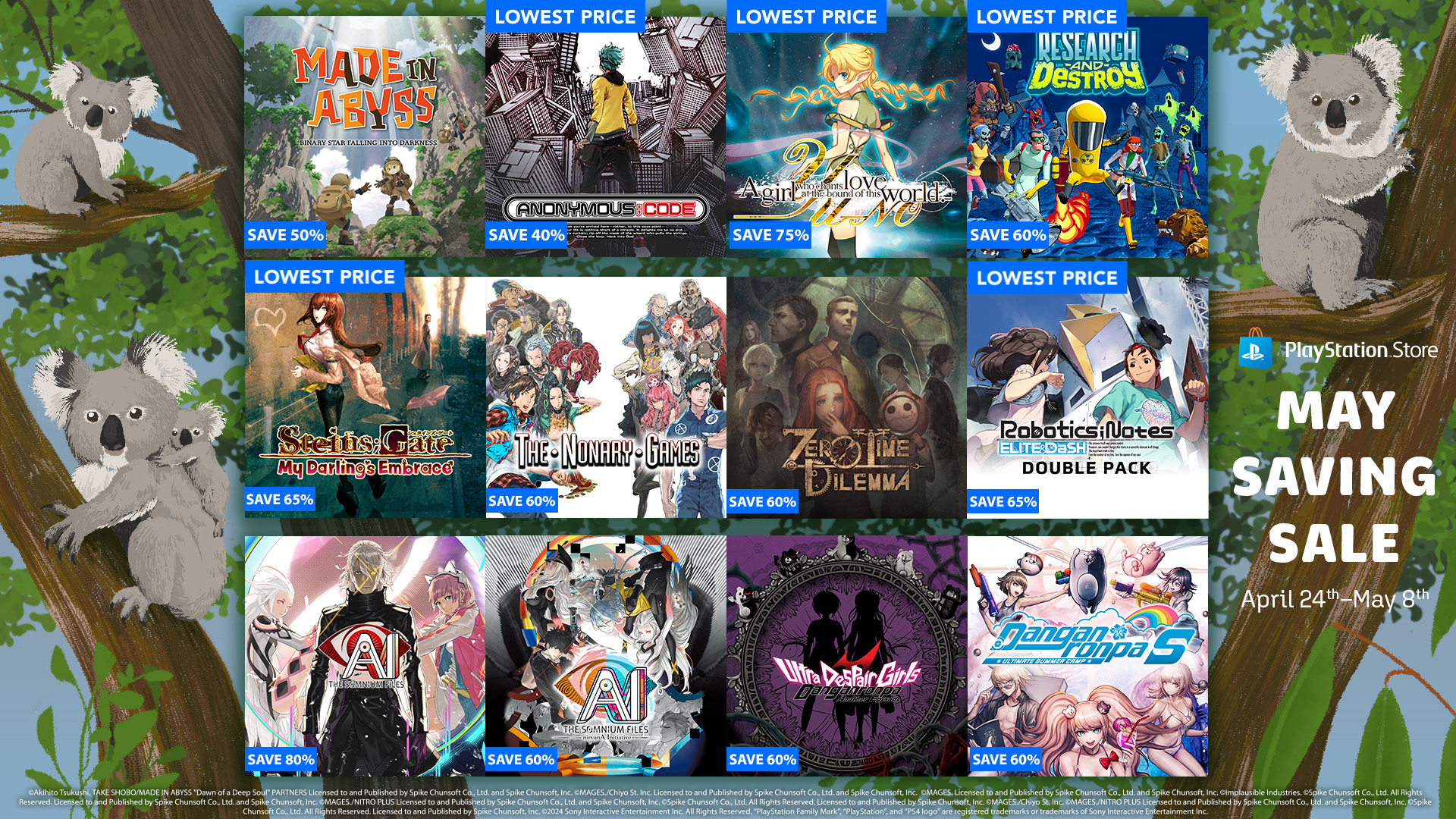 Playstation may sale sales