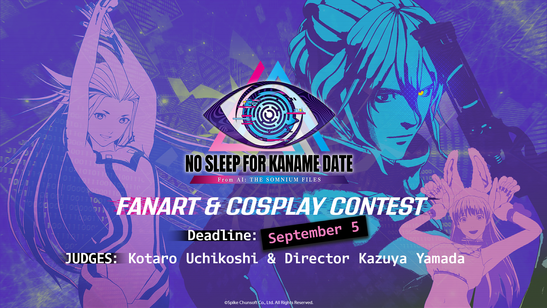 No Sleep For Kaname Date – From AI: THE SOMNIUM FILES Fanart