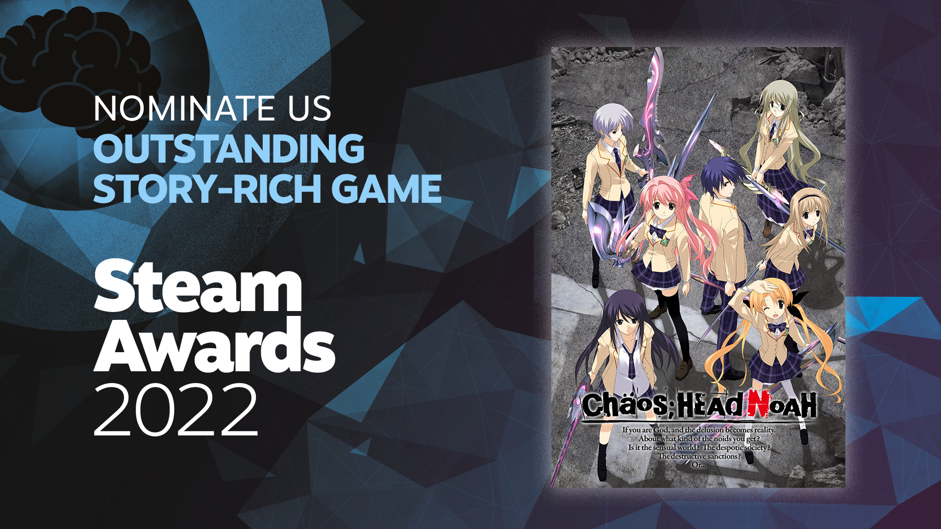 Nominate Us in the 2022 Steam Awards! - Spike Chunsoft