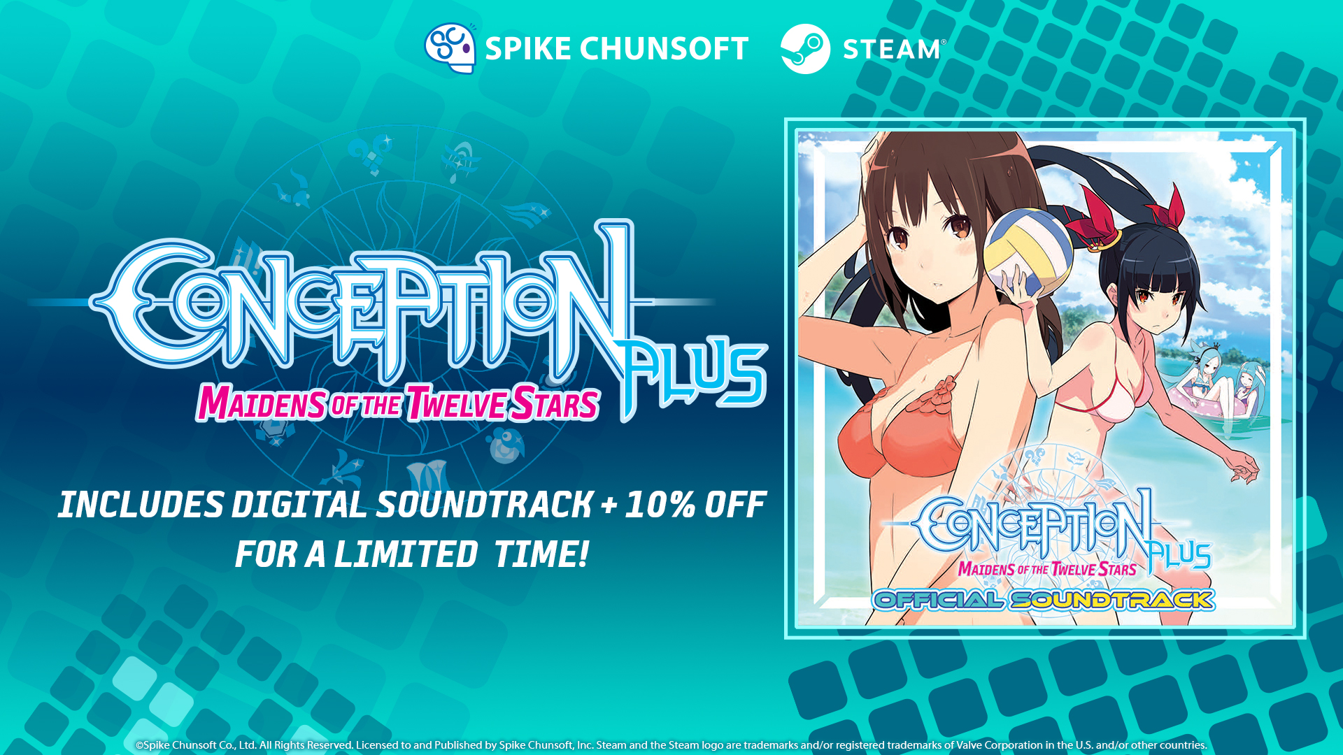  Conception PLUS: Maidens of the Twelve Stars - PlayStation 4 :  Sega of America Inc: Video Games
