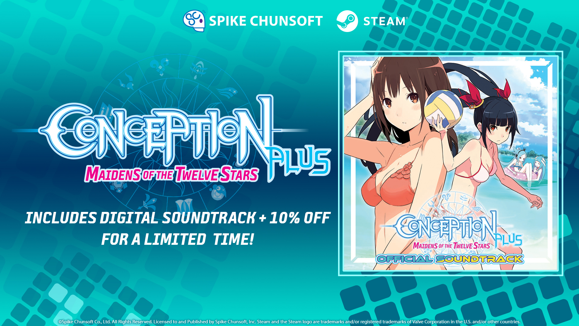 Save the date! Conception PLUS will be reborn next week! - Spike