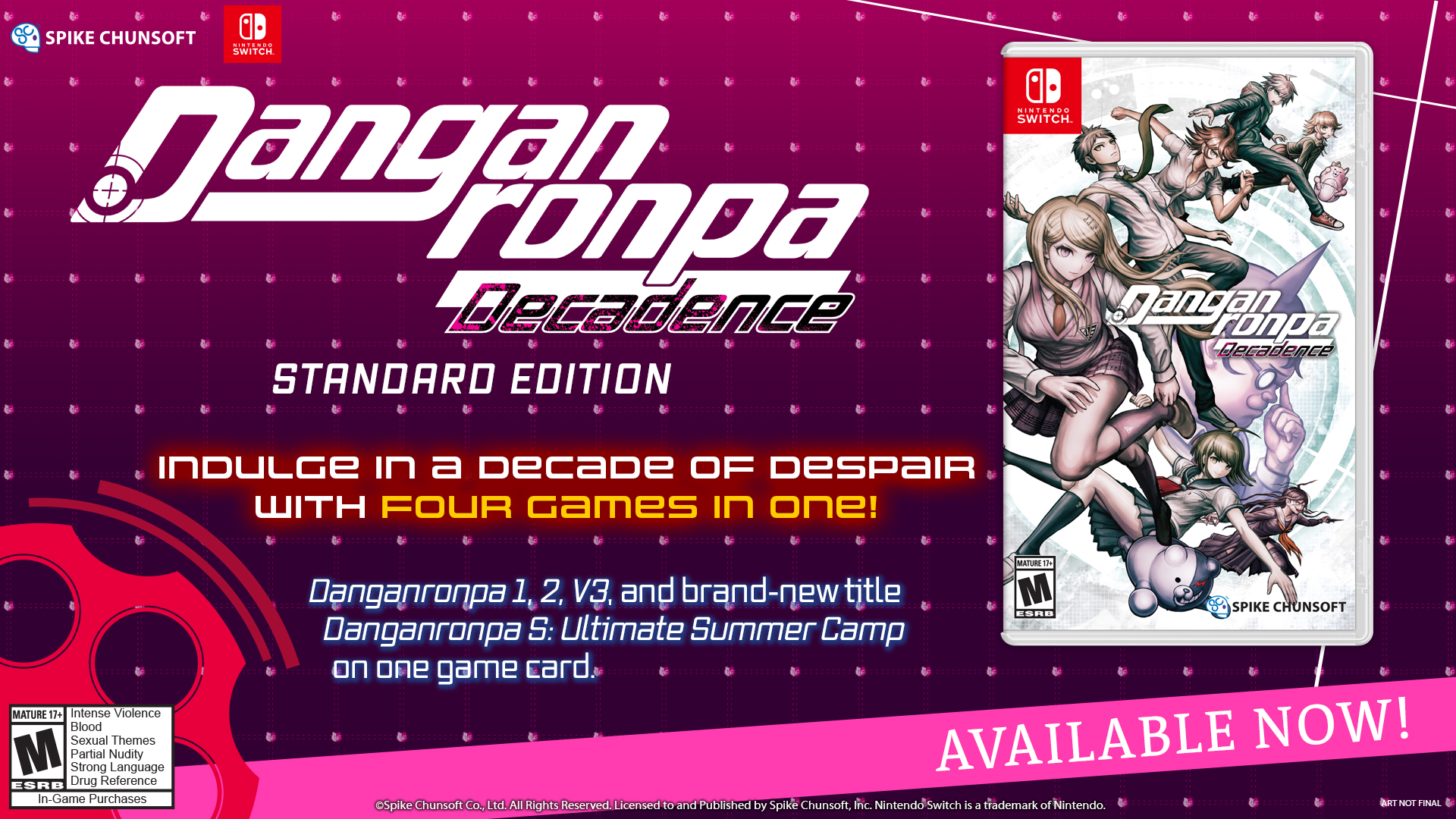 Danganronpa Anime Calendar 2022: Danganronpa Decadence 2022-2023 calendar -  Monthly Colorful danganronpa v3 2022 Calendar Great Gift For all Manga  Lovers!: Anime, Danganronpa: 9798784866806: : Books