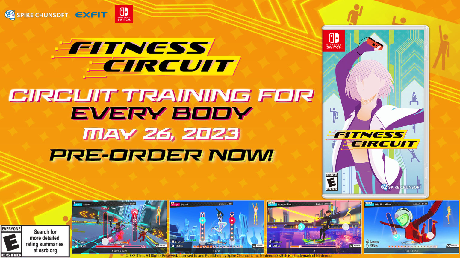 Fitness Circuit Spike Chunsoft