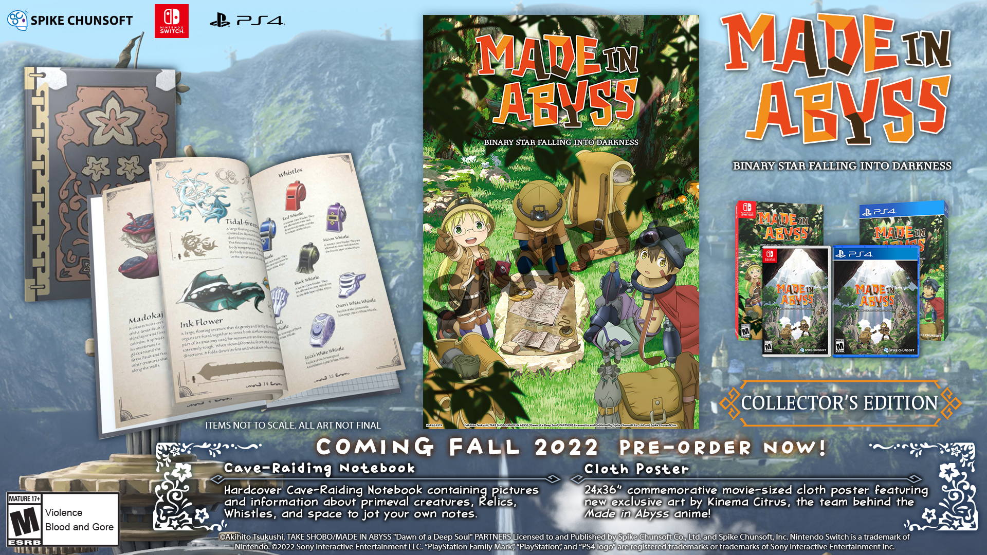 Anime series Made In Abyss is coming to Nintendo Switch as an RPG