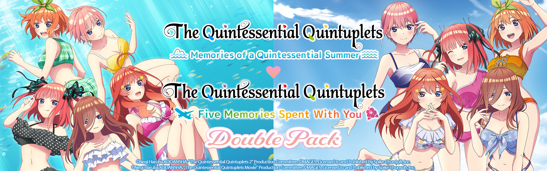 The Quintessential Quintuplets Double Pack