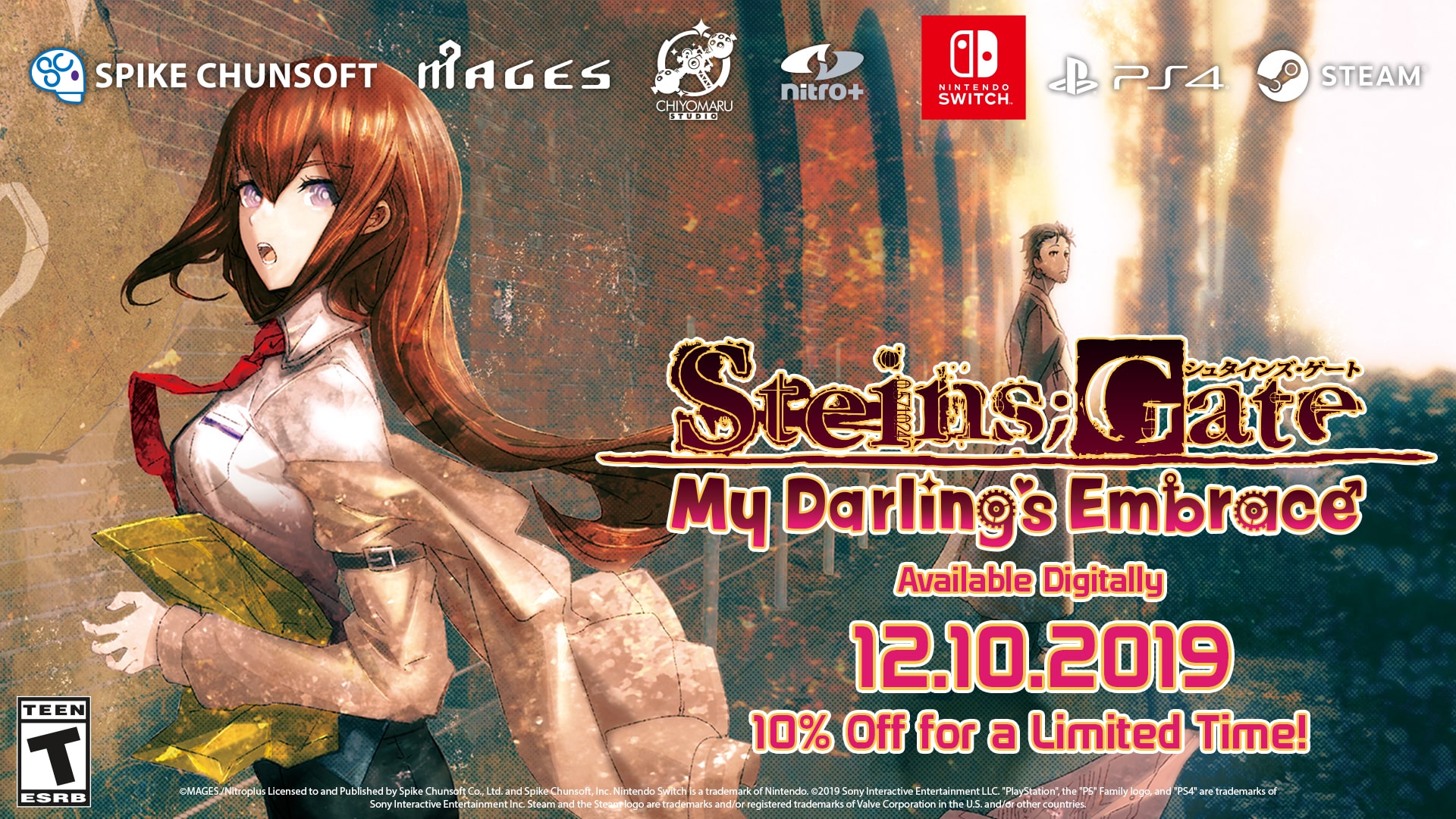 Steins gate discount game switch
