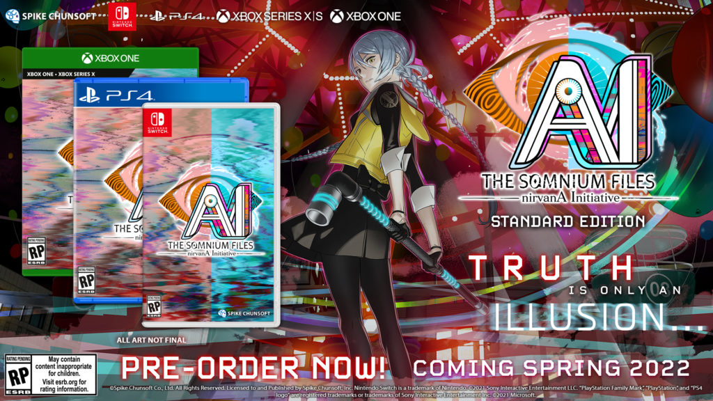 AI: THE SOMNIUM FILES - nirvanA Initiative Collector's Edition Figure - Ai The Somnium Files Nirvana Initiative Collector's Edition Pre Order